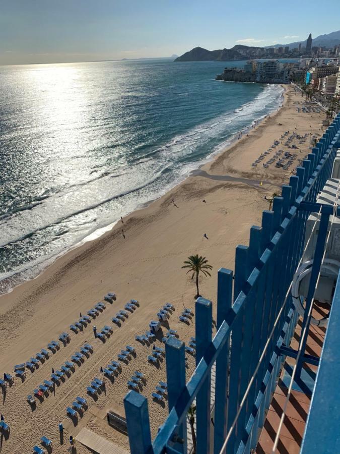 Benidorm 1ª Linea Playa Levante, Garage, Wifi, Climatizacion Экстерьер фото